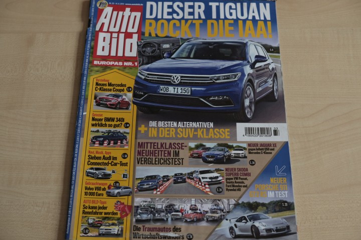 Deckblatt Auto Bild (33/2015)